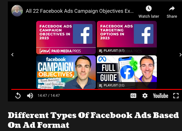 Different Types of Facebook Ads